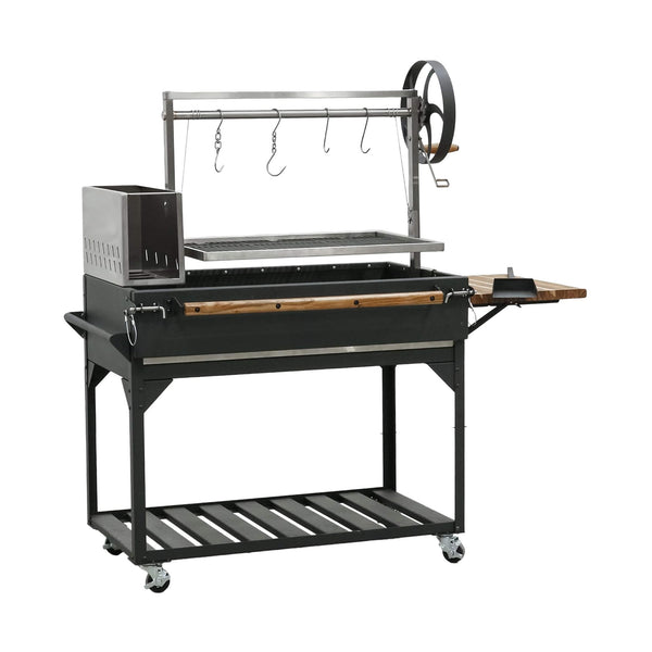 [05X02FT] Heavy-Duty Argentine Santa Maria Wood Fire And Charcoal BBQ Grill With Brasero (SAK52731)