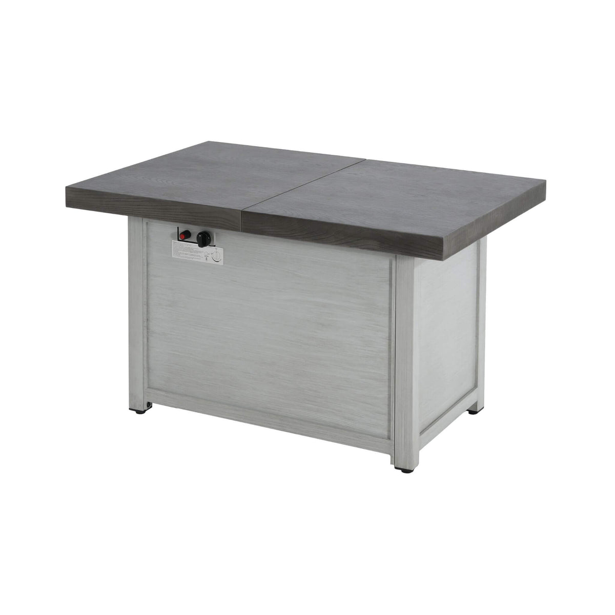 Premium 50K BTU Rectangle Outdoor Aluminum Fire Pit Table (SAK70248)