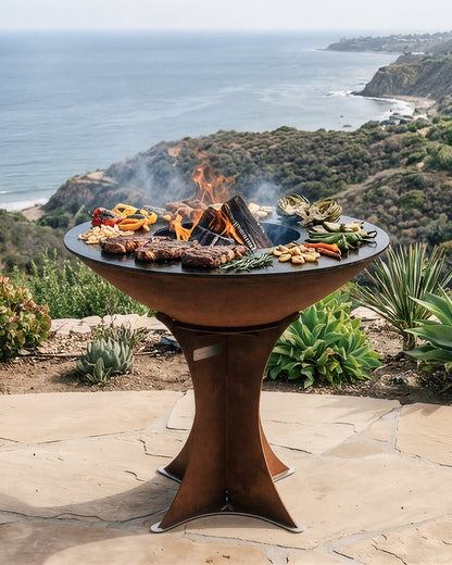 Arteflame XXL 40" Flat-Top Grill — Tall Euro Base