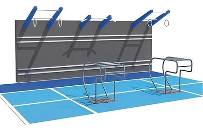 Kids Fitness Station - Outdoor Multi-Exercise Frame