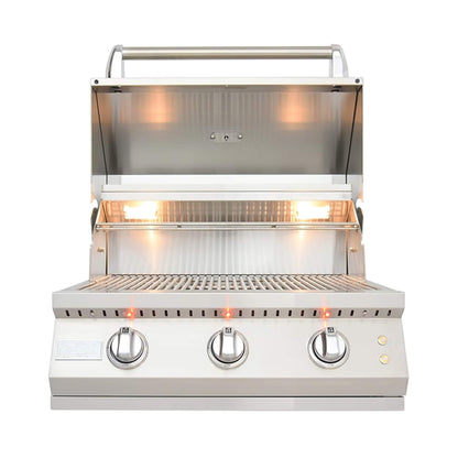 KoKoMo 26-Inch Premium 45K BTU Elite 3-Burner Built-In Gas Grill [KO-ELITE-3BG] (SAK82946)