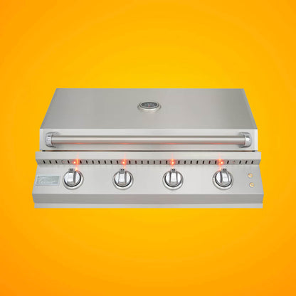 KoKoMo 32-Inch Premium 45K BTU Elite 4-Burner Built-In Gas Grill [KO-ELITE-4BG] (SAK94057)