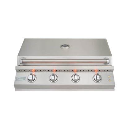 KoKoMo 32-Inch Premium 45K BTU Elite 4-Burner Built-In Gas Grill [KO-ELITE-4BG] (SAK94057)