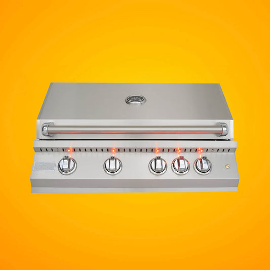 KoKoMo 32-Inch Premium 72K BTU Professional 4-Burner Built-In Gas Grill [KO-PRO-4BG] (SAK16283)