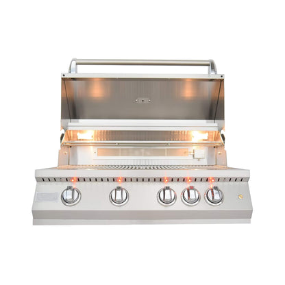 KoKoMo 32-Inch Premium 72K BTU Professional 4-Burner Built-In Gas Grill [KO-PRO-4BG] (SAK16283)