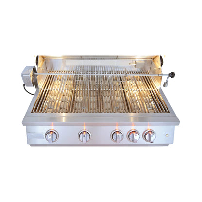 KoKoMo 32-Inch Premium 72K BTU Professional 4-Burner Built-In Gas Grill [KO-PRO-4BG] (SAK16283)