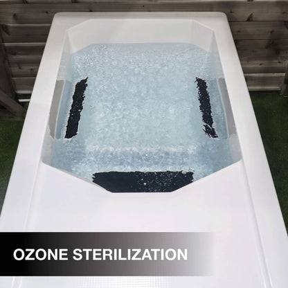 CSC 1000 Premium Cold Plunge Spa Tub With Built-In Ozone And Multi-Coloured Exterior Lighting (SAK37605)