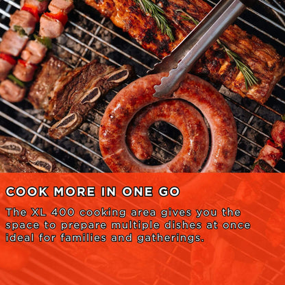 Primo Oval XL 400 Ceramic Kamado BBQ Grill W/ Stainless Steel Grates [PGCXLH] (SAK23100)