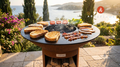 Arteflame Classic 40" Grill — Tall Round Base