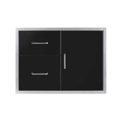 Wildfire Outdoor Living Stainless Steel Door And Drawer Combo [WFDDWCOMBO3021/24-BSS/SS] (SAK89015)