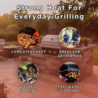 Wildfire Outdoor Living Ranch Pro 30-Inch 304 Stainless Steel Grill [WFPRO30G-BSS/SS] (SAK25374)