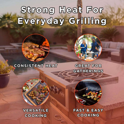 Wildfire Outdoor Living Ranch Pro 24-Inch Stainless Steel Power Burner [WFPOWBRN-BSS/SS] (SAK71537)